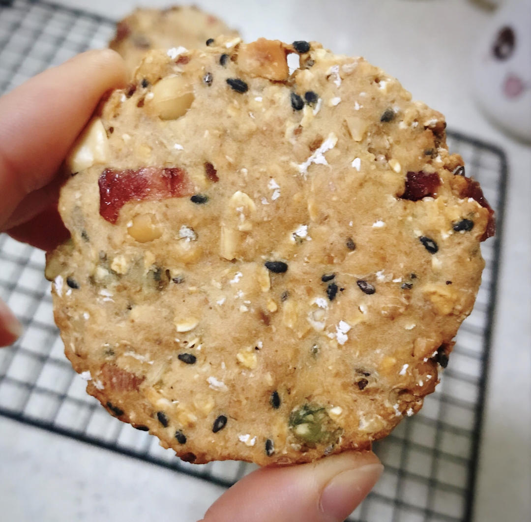 代餐棒--燕麦坚果意式脆饼