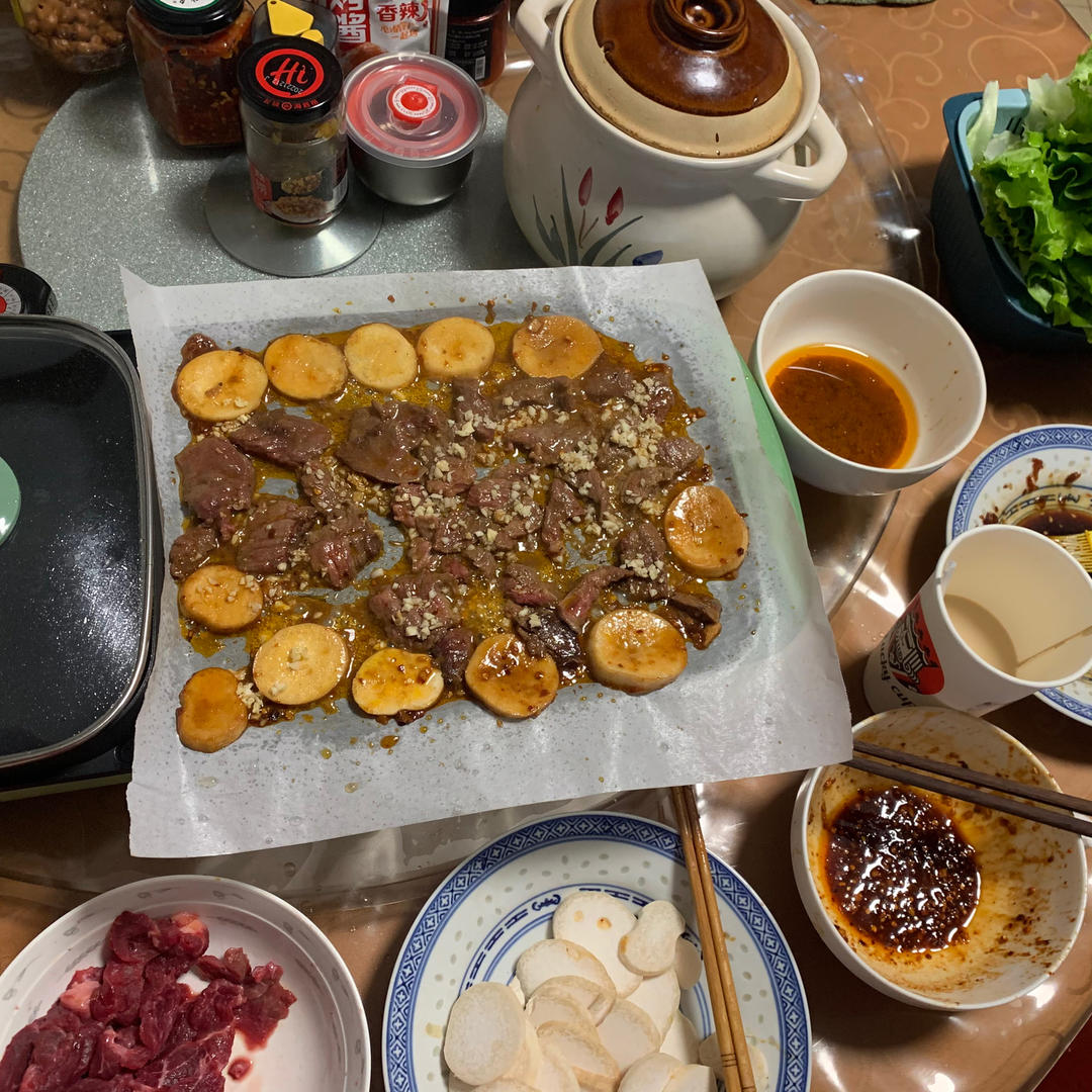 🇰🇷家庭版韩式烤肉👪                🍴（附腌肉秘方）🍻