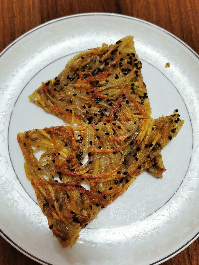 家常土豆饼 土豆丝饼电饼铛