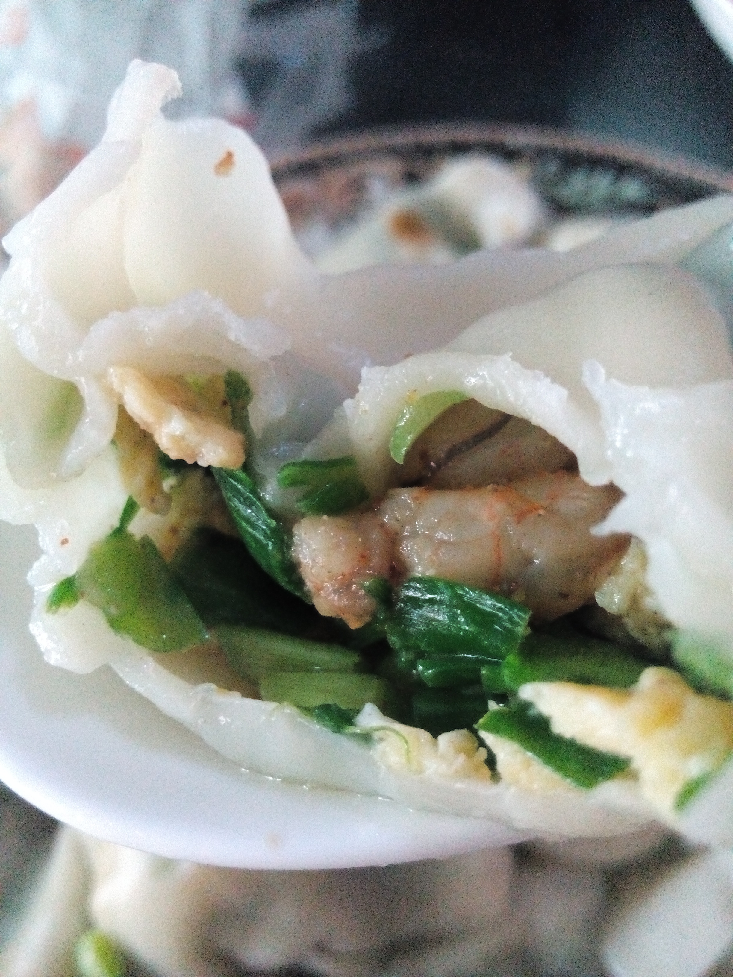韭菜馅饺子