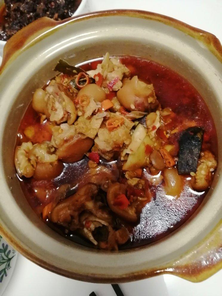 跟黄小厨学的黄酒焖猪蹄，真的超级好吃