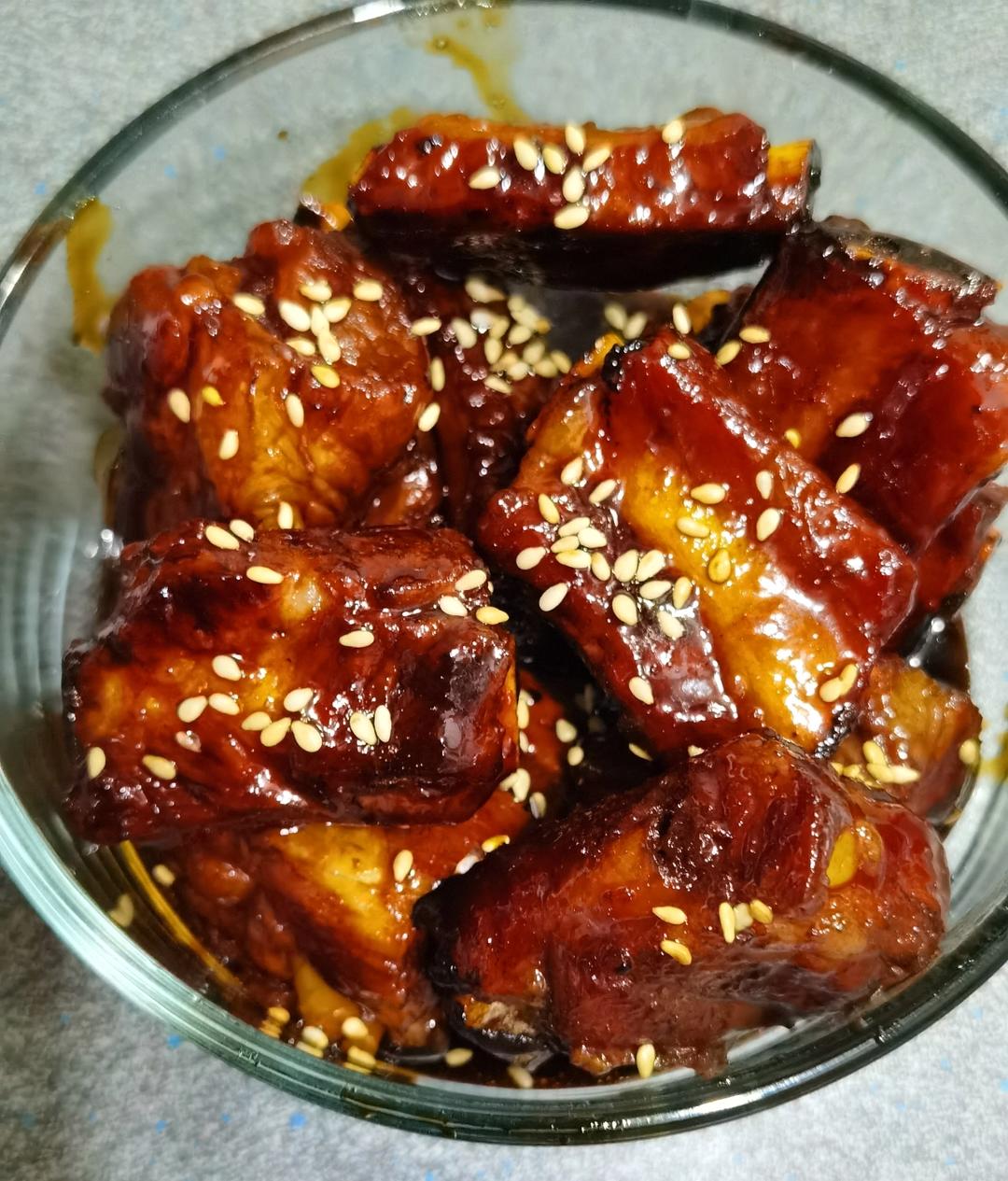 糖醋排骨/糖醋小排（不放油）（12345口诀做出正宗上海本帮）