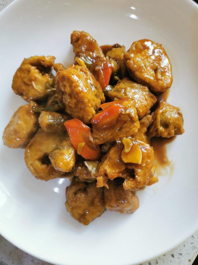 5768吃做的糖醋明太鱼段溜鱼段