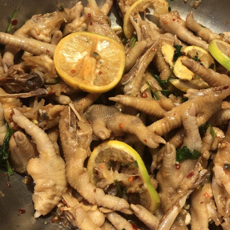 超好吃的🍋酸辣凤爪