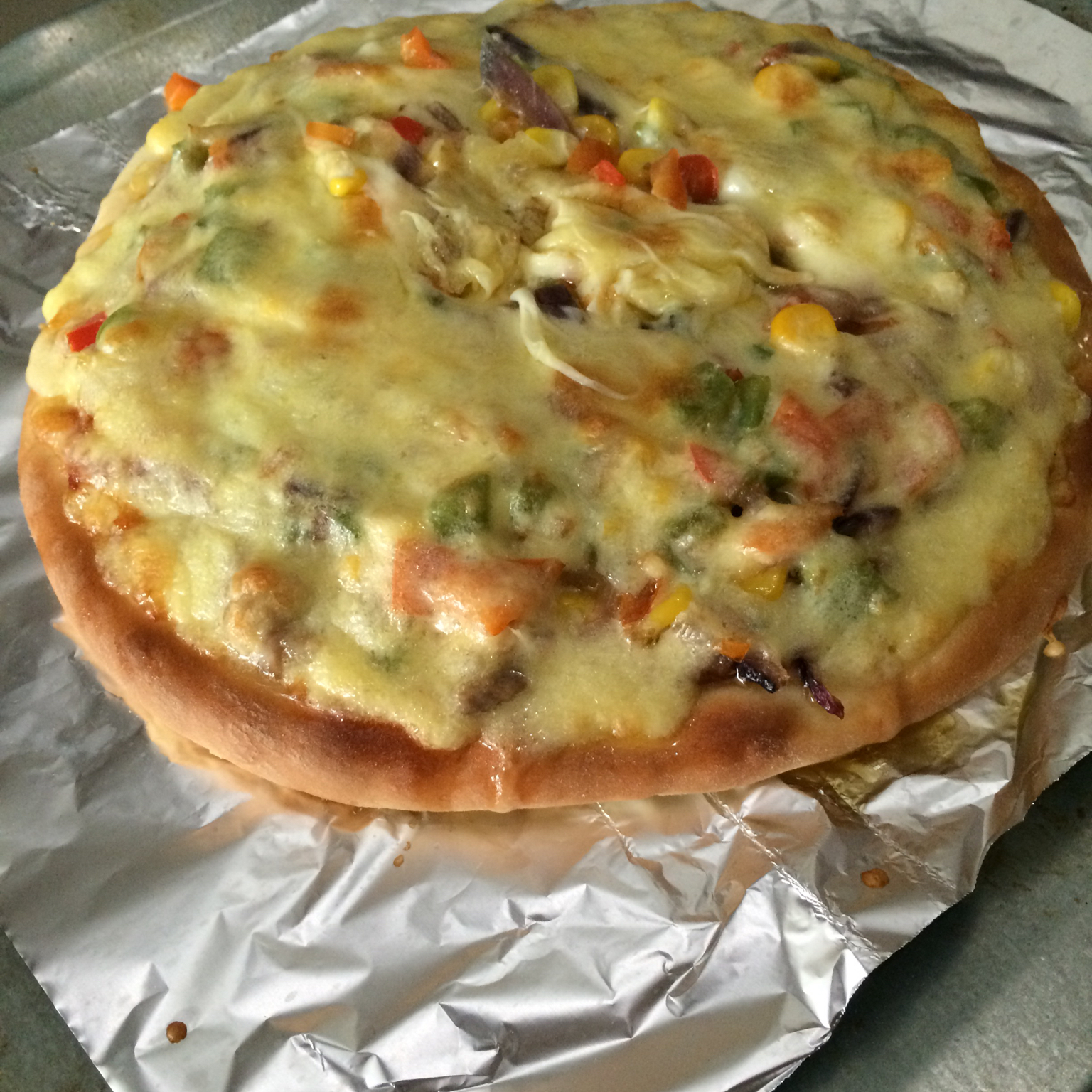 8寸纯手工什锦披萨