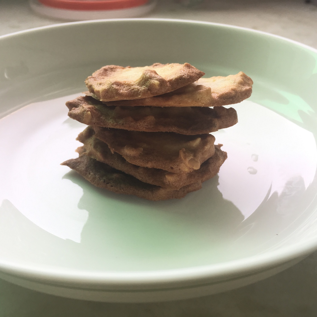 剩余蛋清好去处——杏仁薄饼