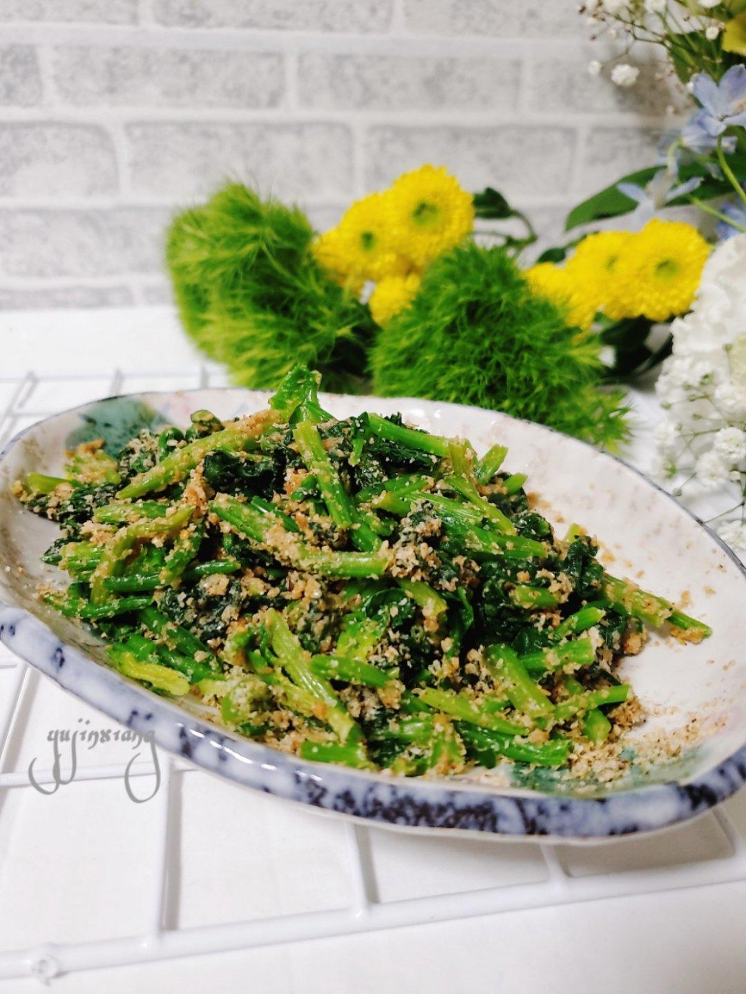 日式拌菠菜（味噌芝麻面拌菠菜）