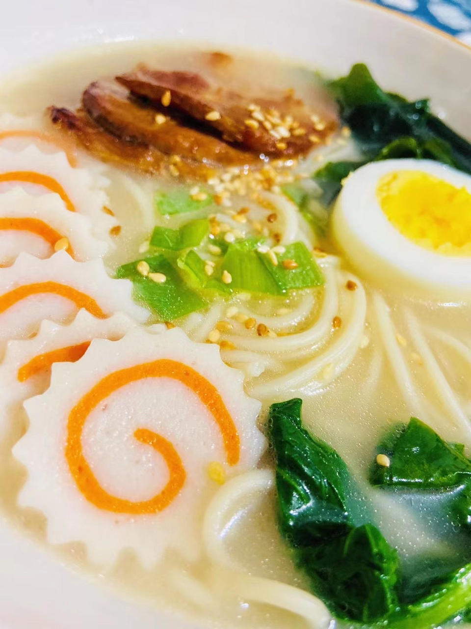 日式 日本豚骨拉面(快捷方便版10分钟搞定) liulangzhu做的日本豚骨