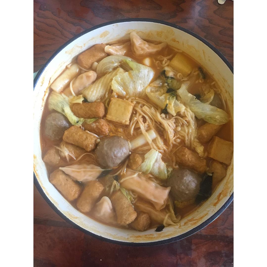 韩式年糕火锅