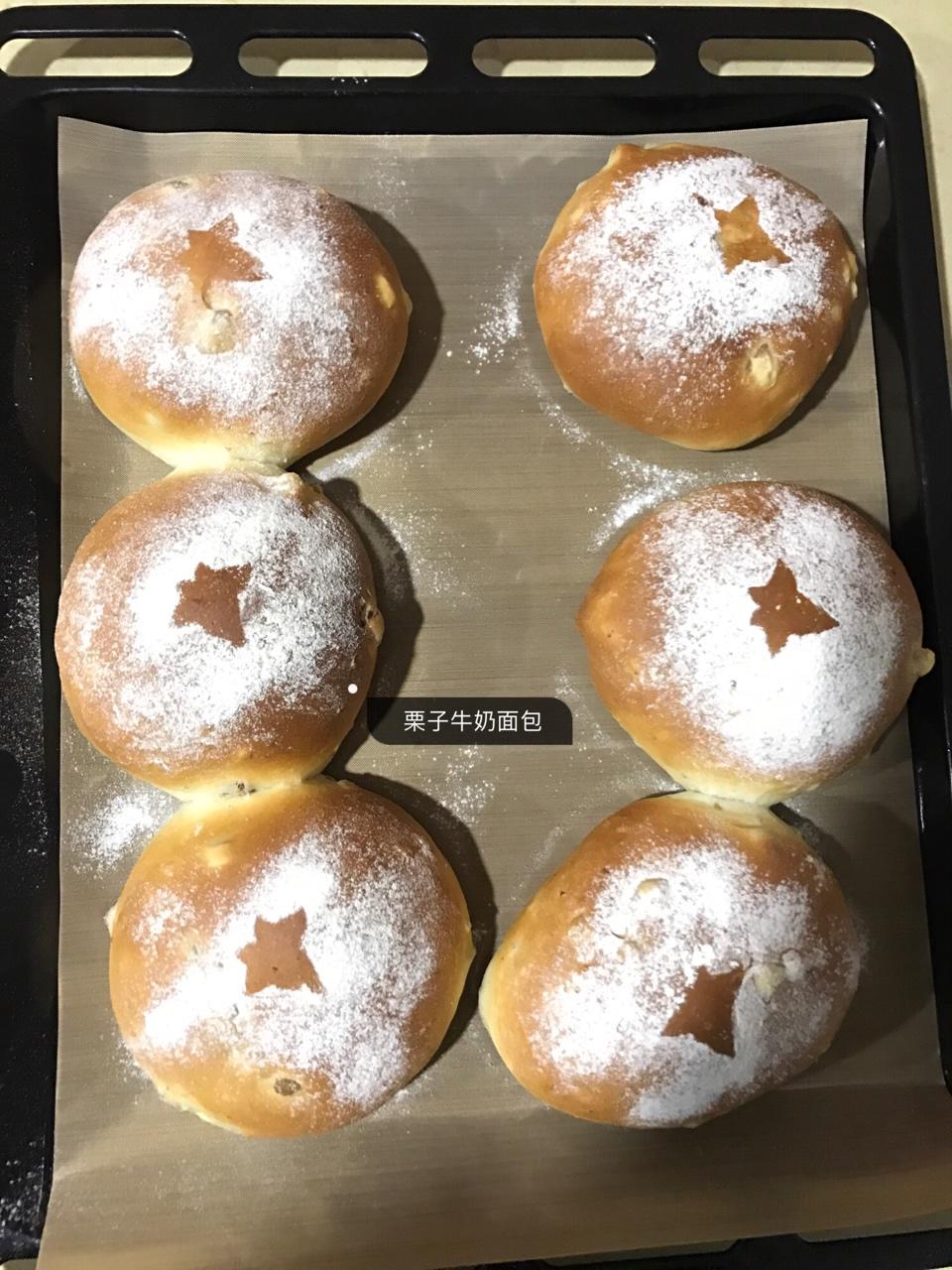 栗子牛奶面包【北鼎烤箱菜谱】