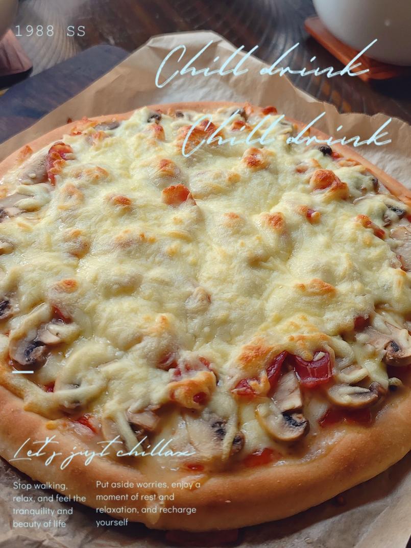 自制番茄酱披萨