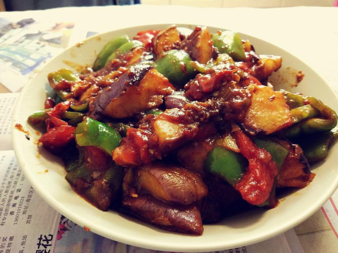 家常烧茄子（比较简单）