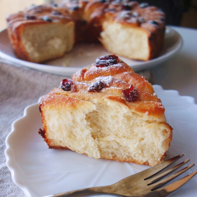 日式香浓炼乳面包