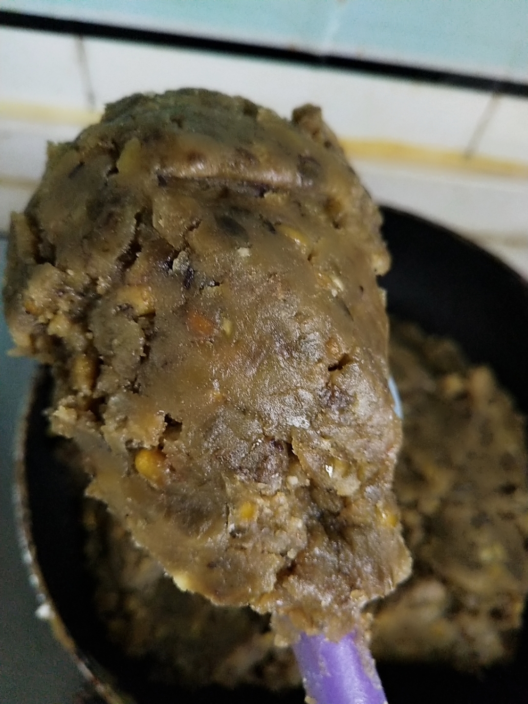 （月饼和酥饼通用的）粒粒绿豆馅的做法