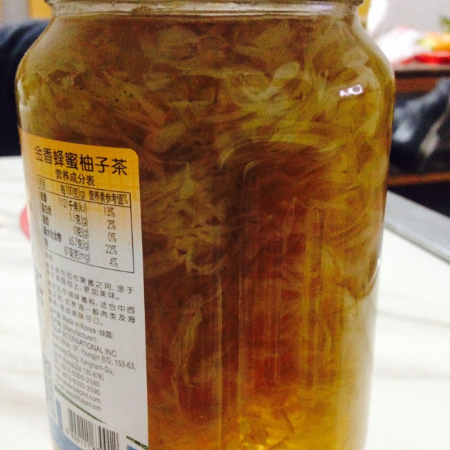 蜂蜜柚子茶