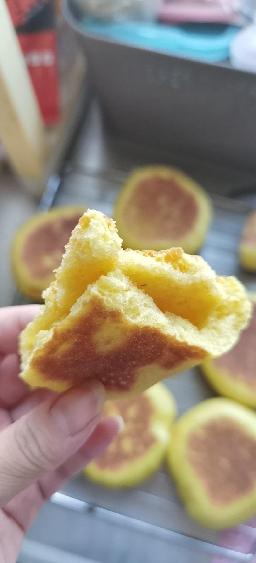 无糖南瓜饼——普通面粉发面饼