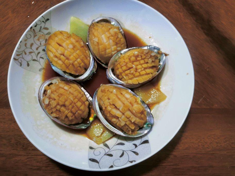 清蒸小鲍鱼【曼达小馆】2017年夜饭