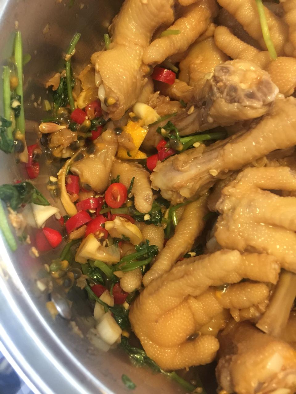 想妈秘制百香果鸡脚（家庭版)