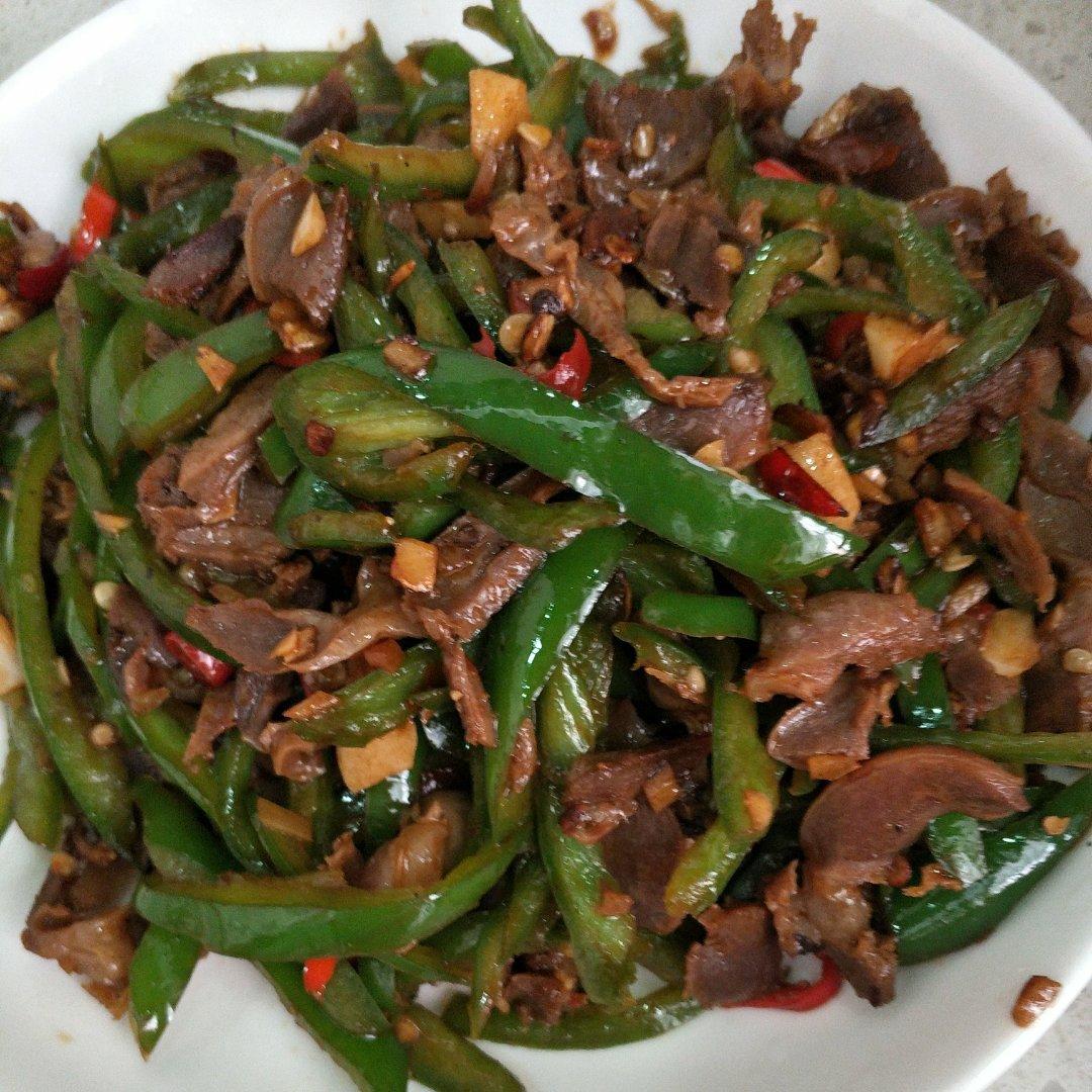 巨好吃的青椒炒鸡胗