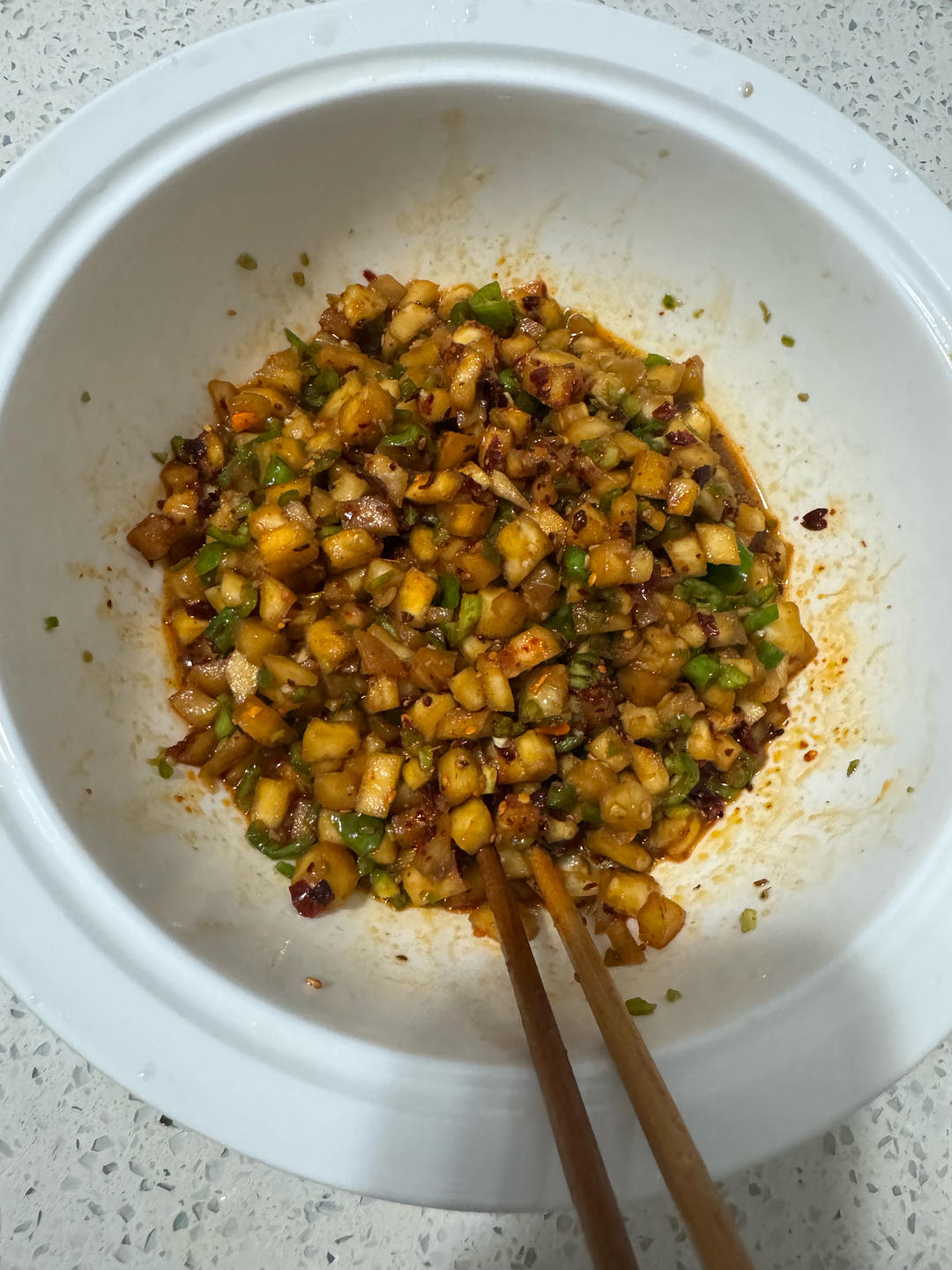 青椒茄子包子（完美包子皮，复刻包子店）