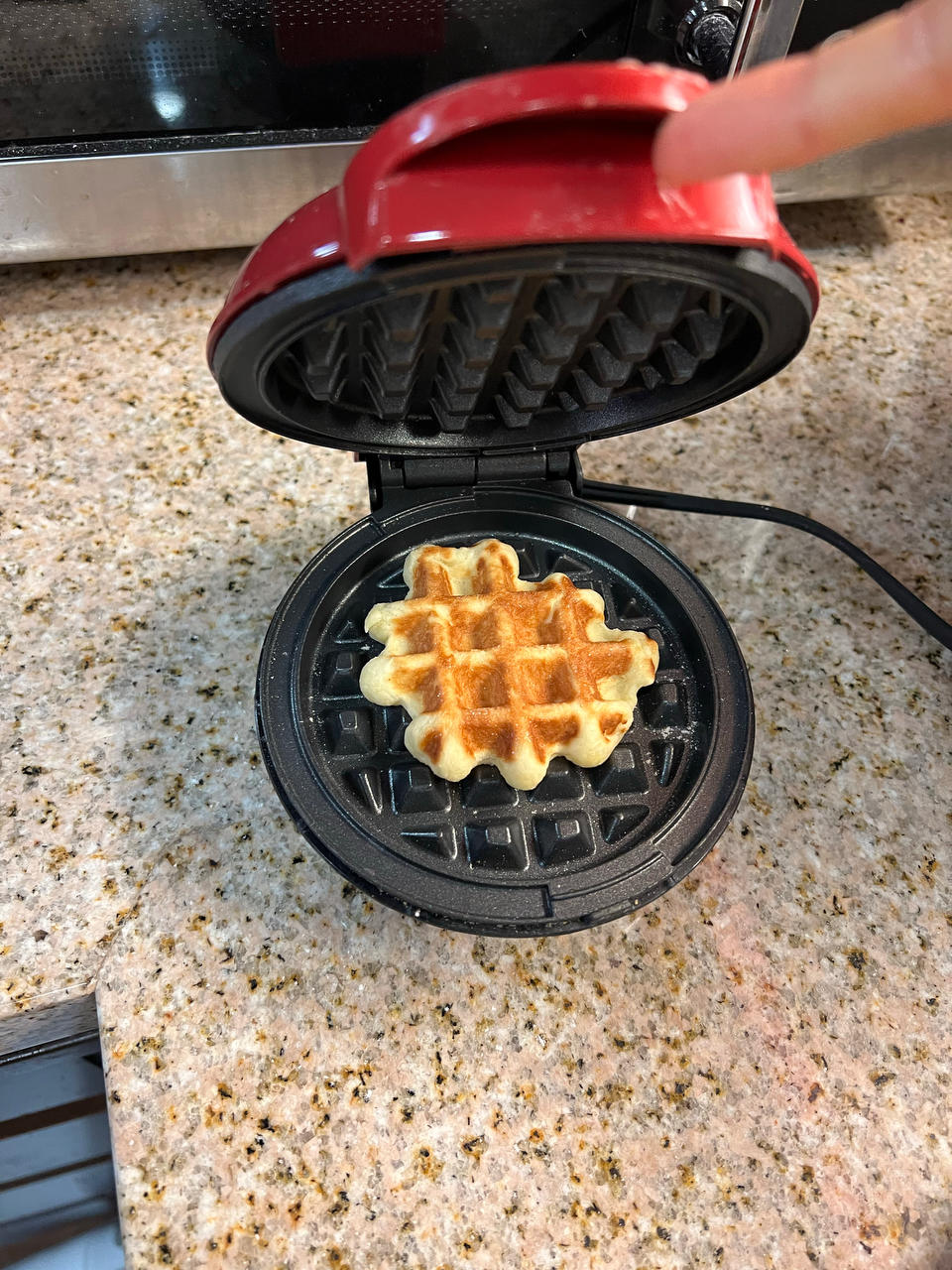 焦糖比利时华夫饼