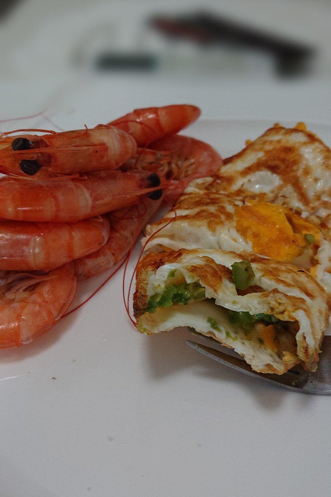 牛油果芝士蛋卷