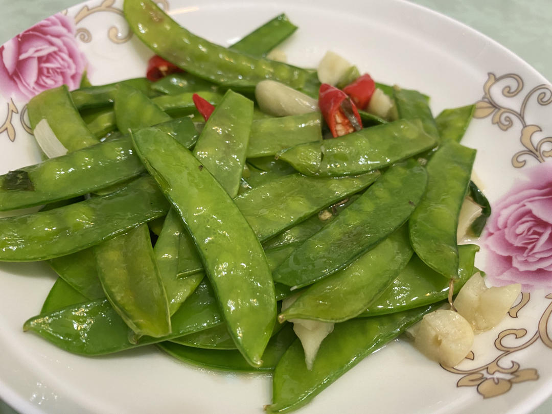 超简单的油焖扁豆角😋