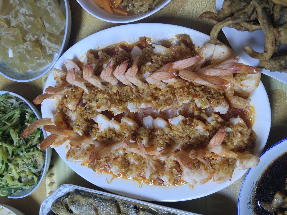 蒜蓉粉丝开背虾