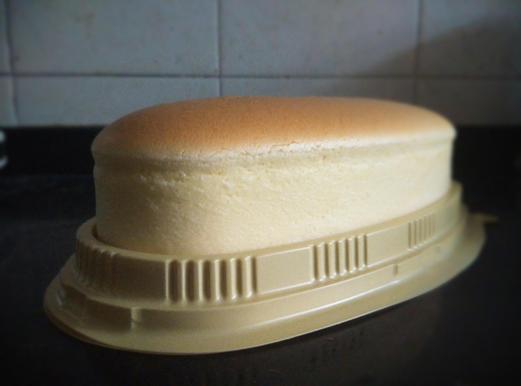轻乳酪蛋糕（一个椭圆模的量）的做法