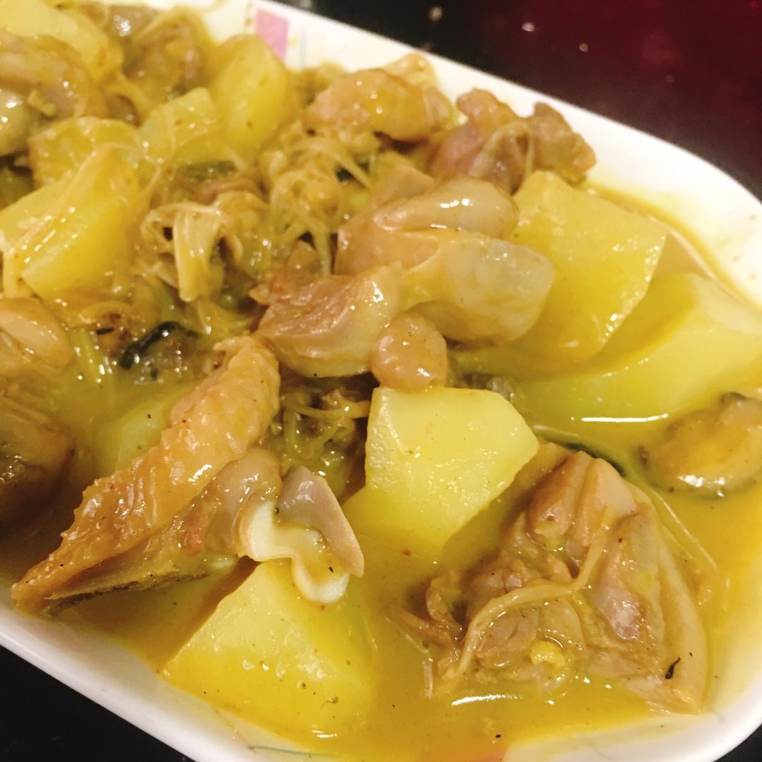 咖喱鸡腿