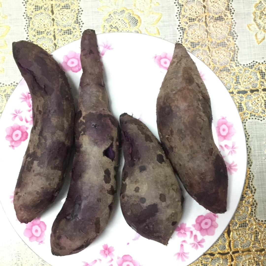 蒸紫薯