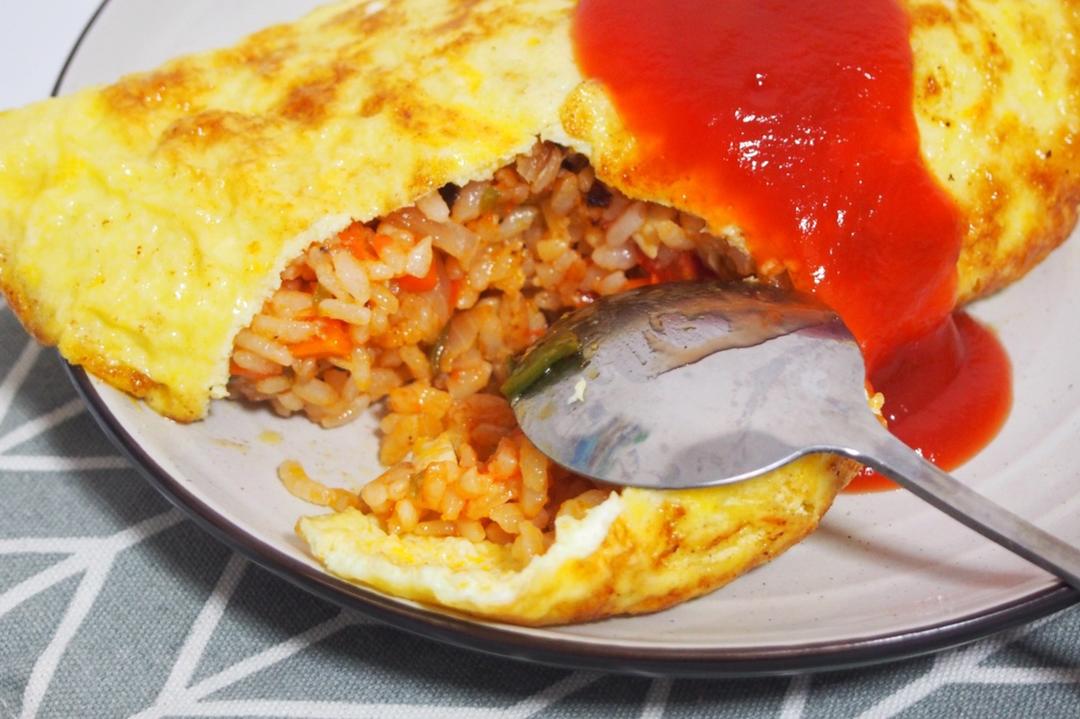 【韩剧日漫经典美食/蛋包饭君！】难度指数：★★★★