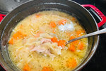 美式经典Chicken Noodle Soup鸡丝上汤面 冬日暖汤