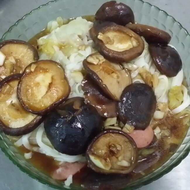 耗油香菇面