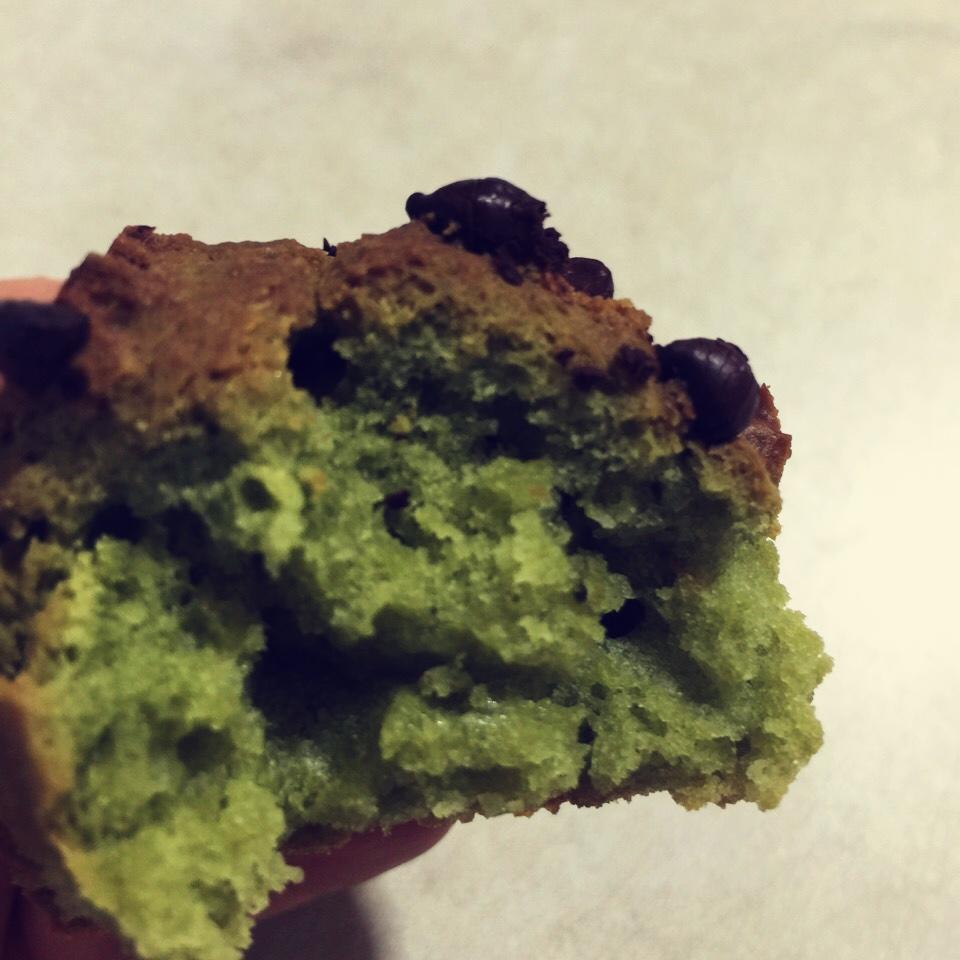 抹茶红豆玛芬