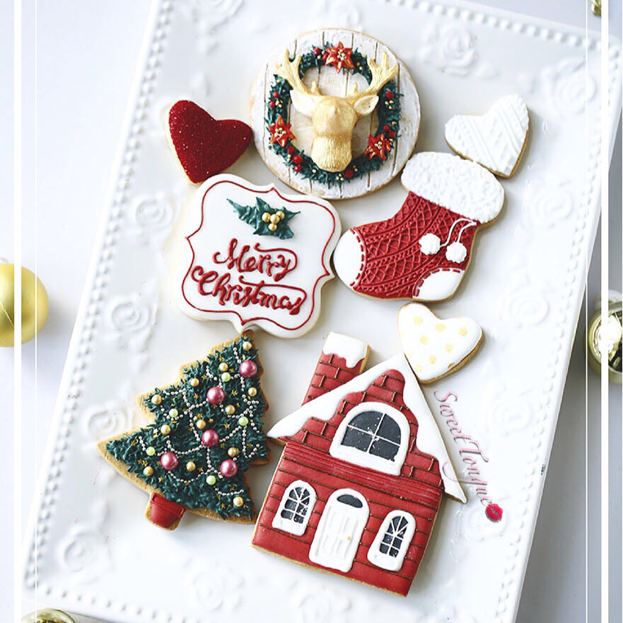 圣诞节糖霜饼干