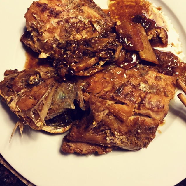家常烧黄鱼 Yellow sea fish