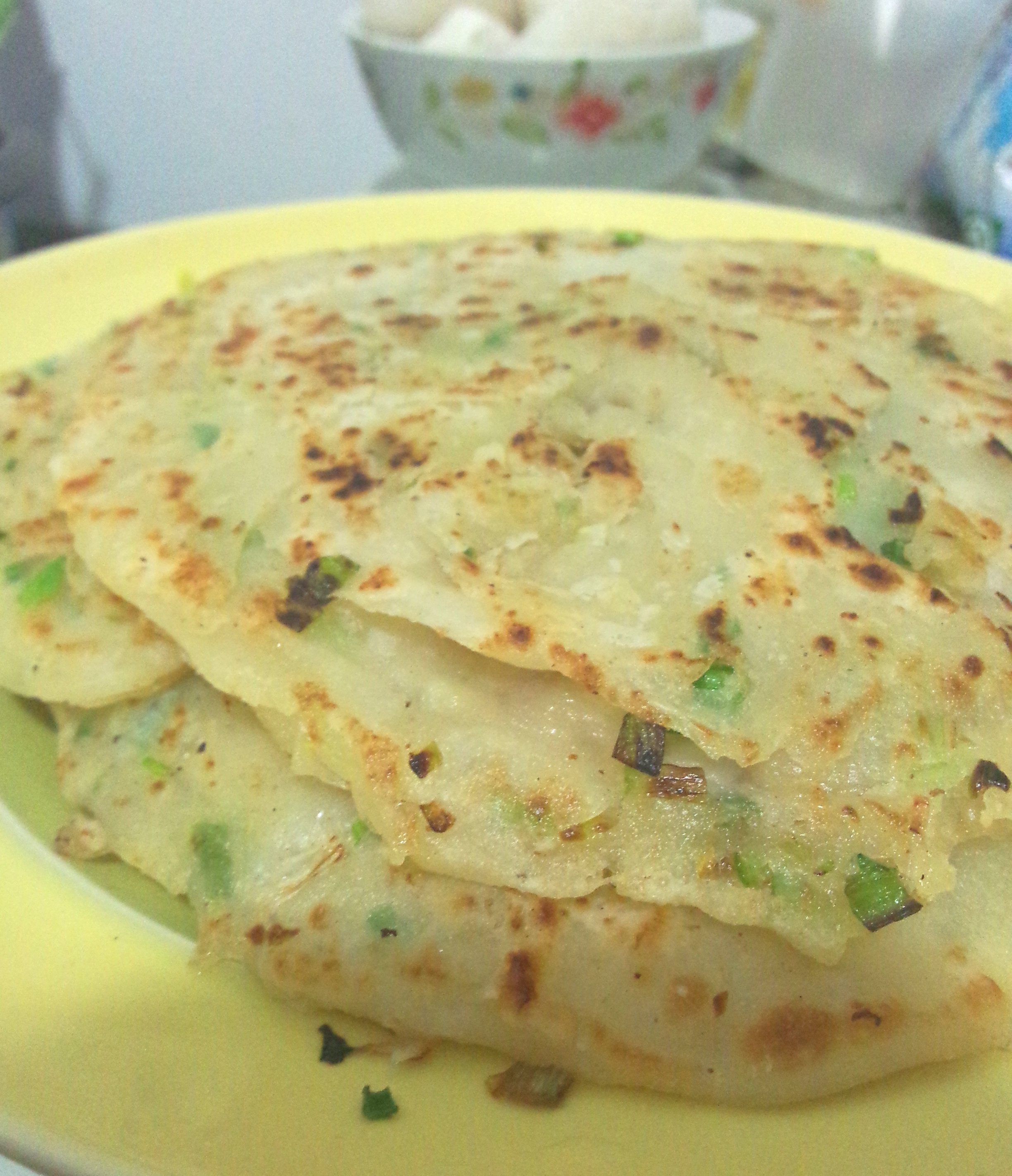 自制葱油饼