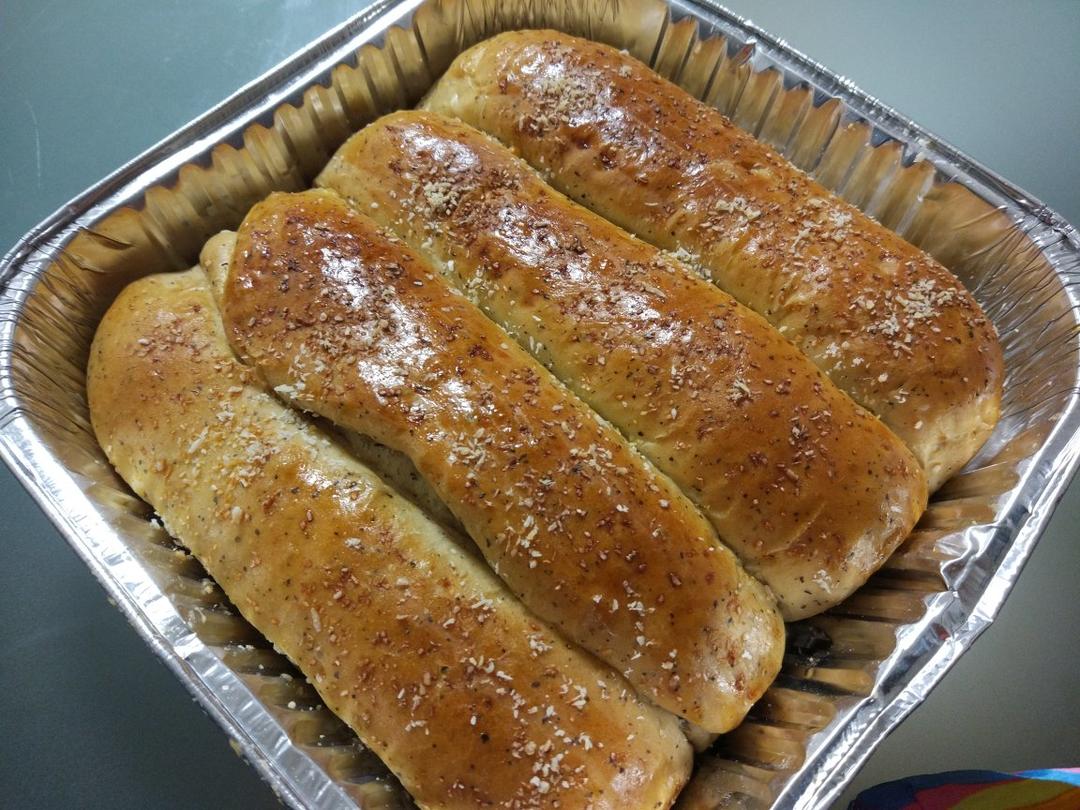 红茶奶酥面包