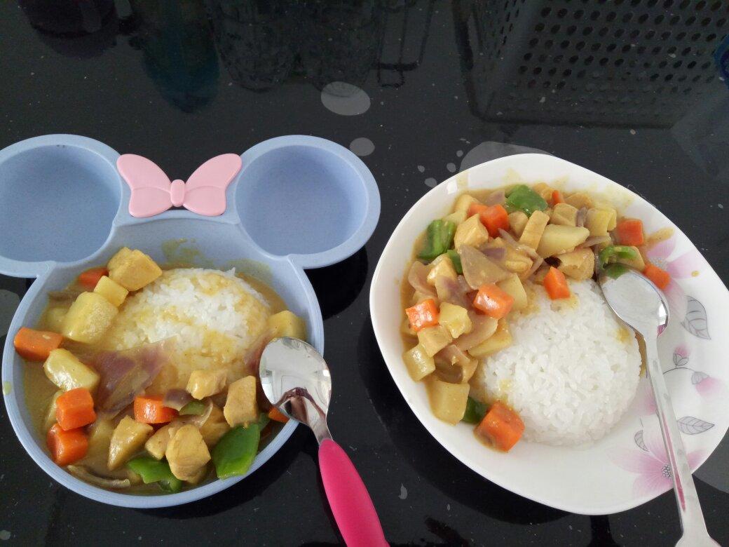 咖喱鸡饭