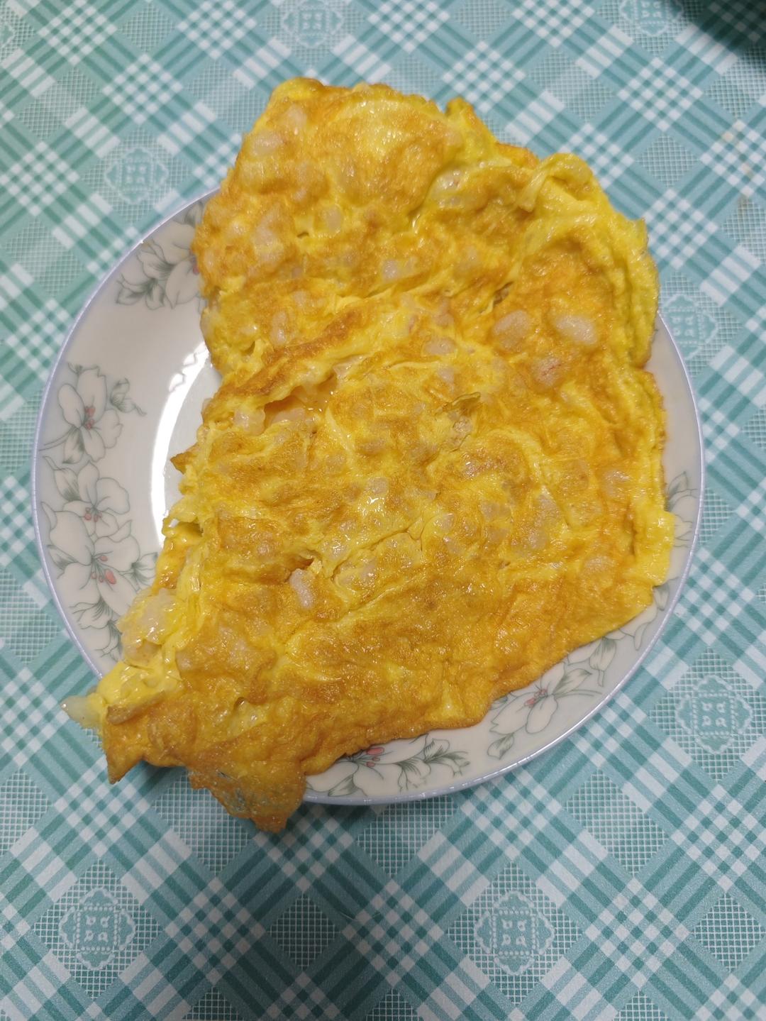 虾仁跑蛋