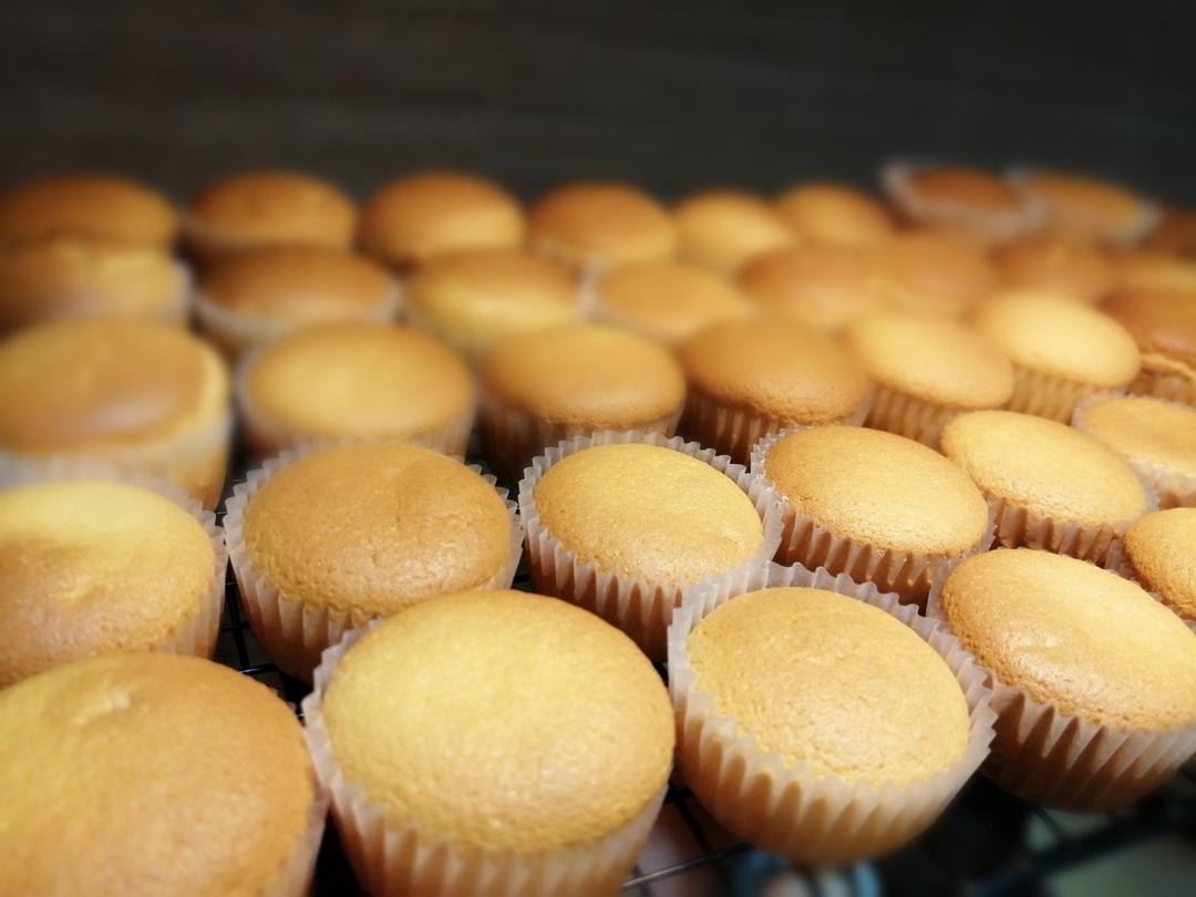 迷你🍥纸杯酸奶小蛋糕（不开裂不回缩）
