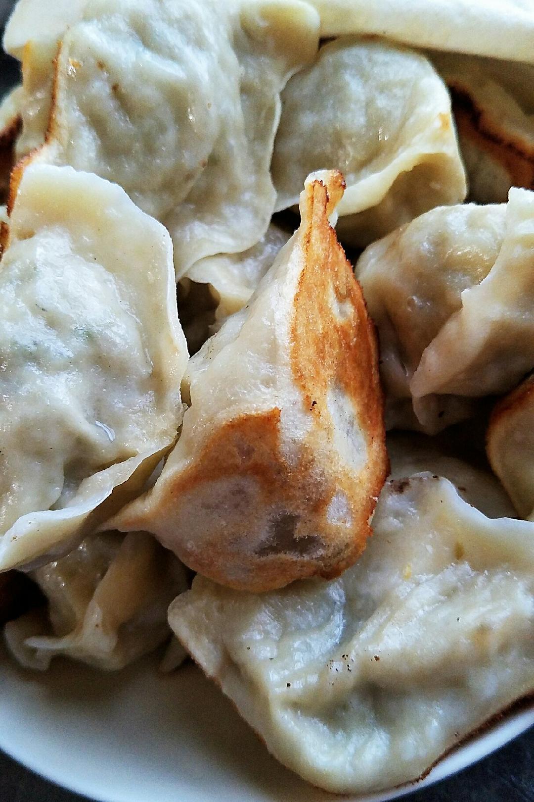 kishi做的牛肉锅贴