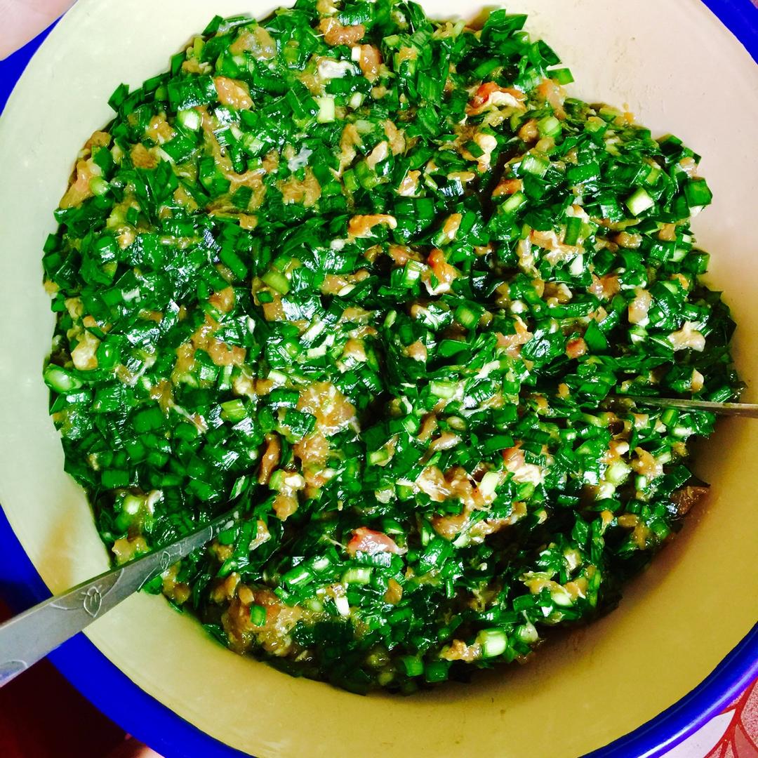 猪肉韭菜馅饺子