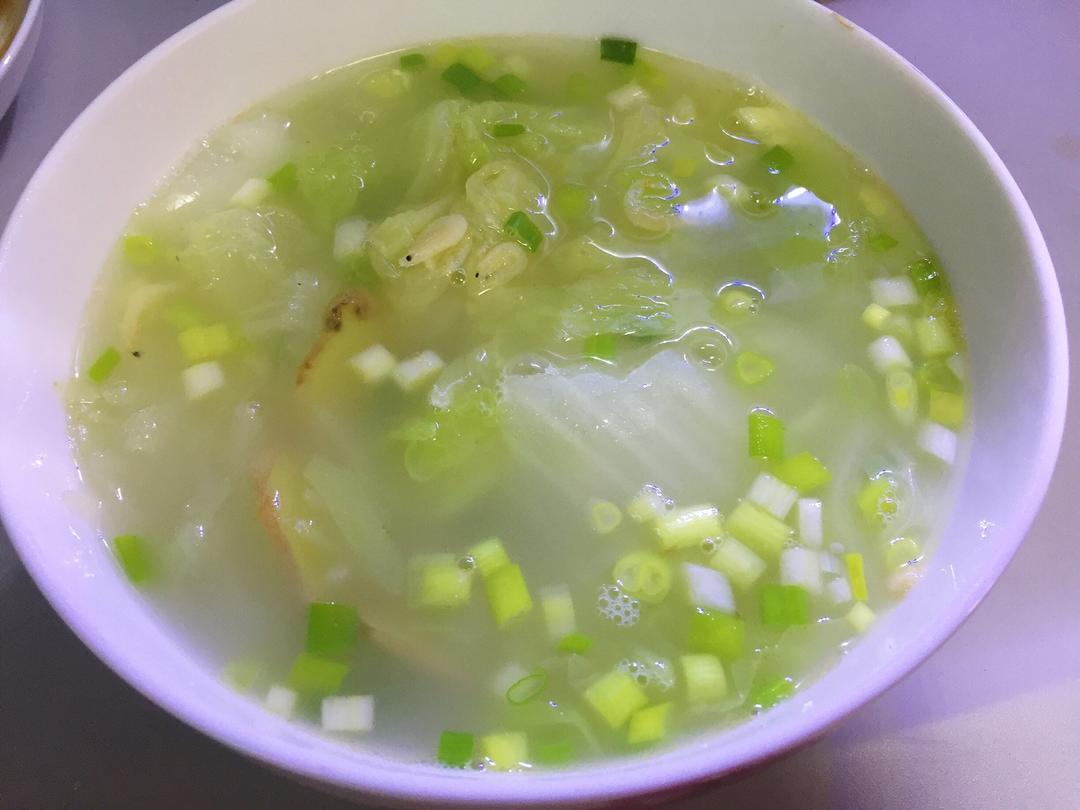 虾米（皮）白菜汤