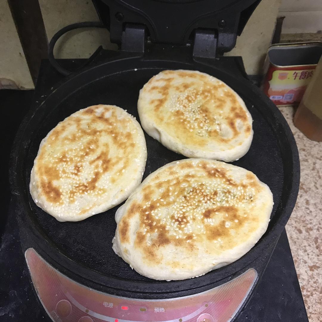 超好吃的家庭版芝麻烧饼