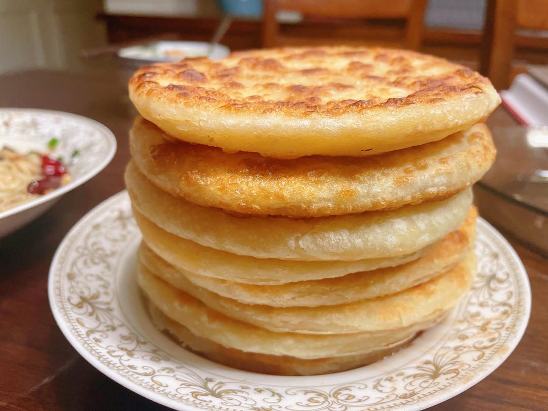 烫面油饼