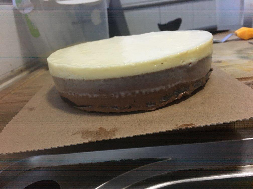 黑白巧克力慕斯蛋糕