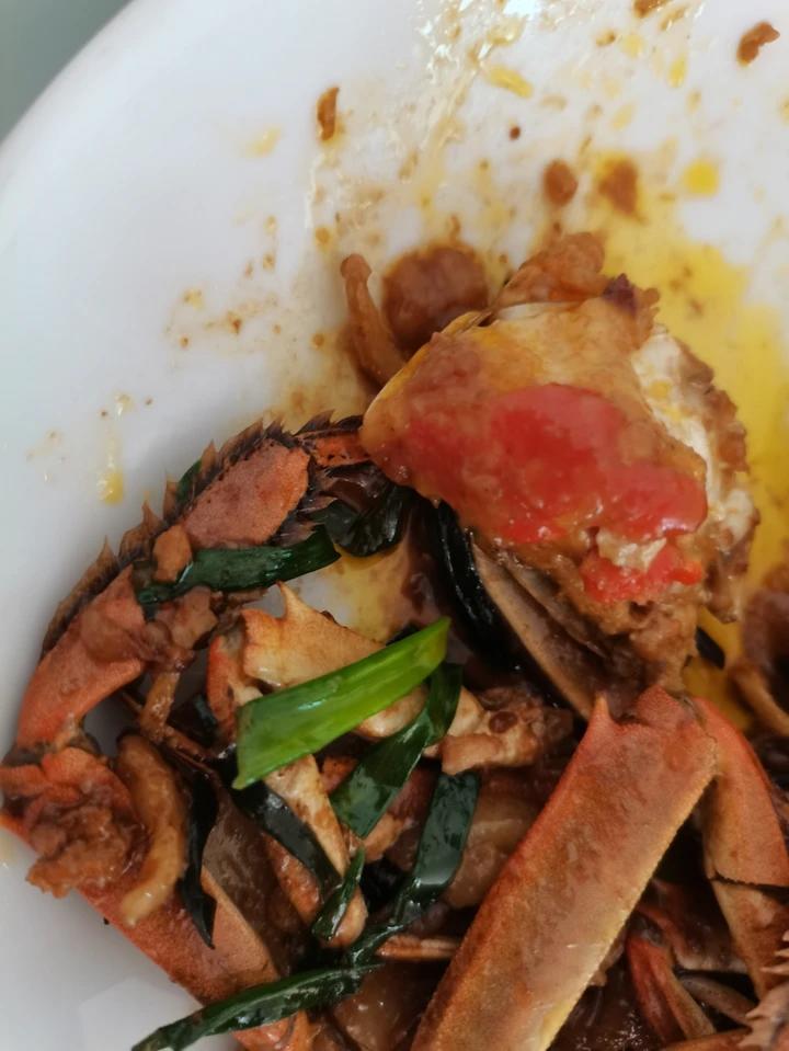梭子蟹炒年糕～标准的江浙菜
