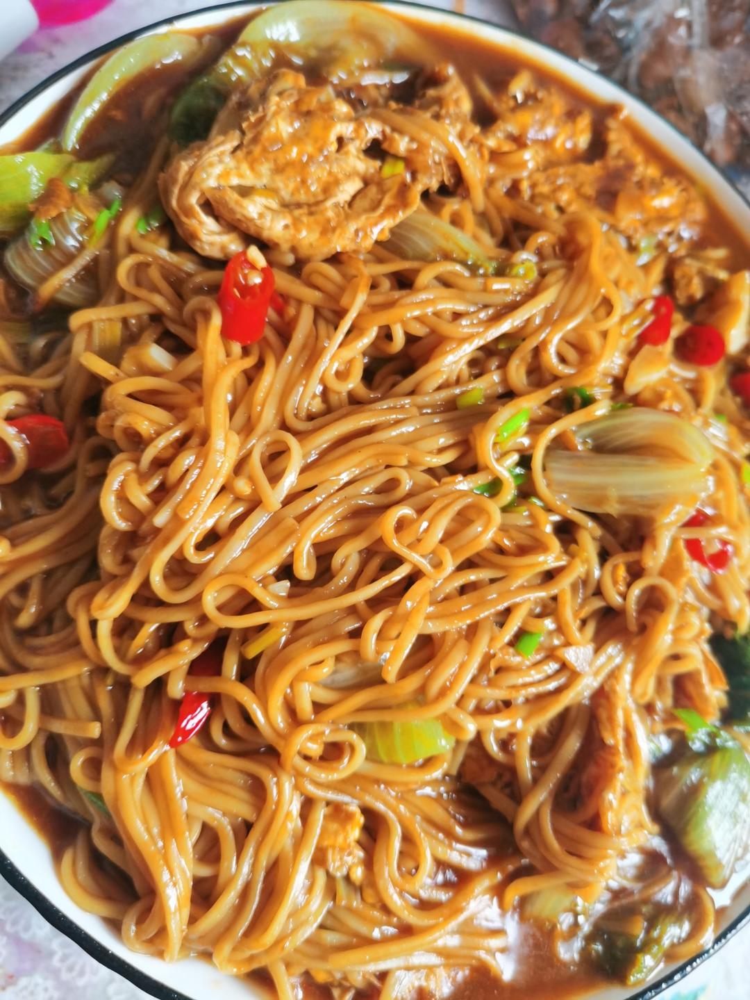 一食纪：煎蛋焖面🍳